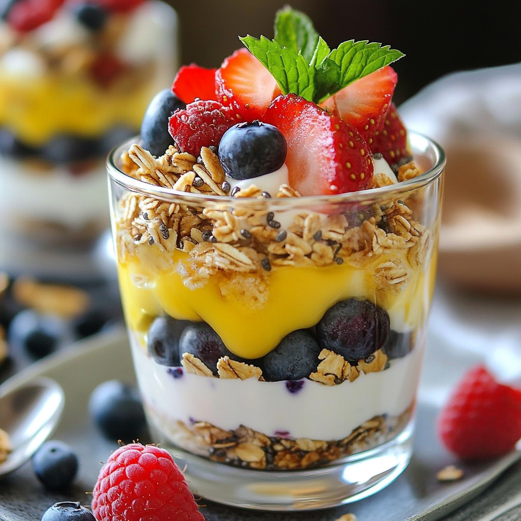 Greek Yogurt Berry Parfaits Delicious and Healthy Treat