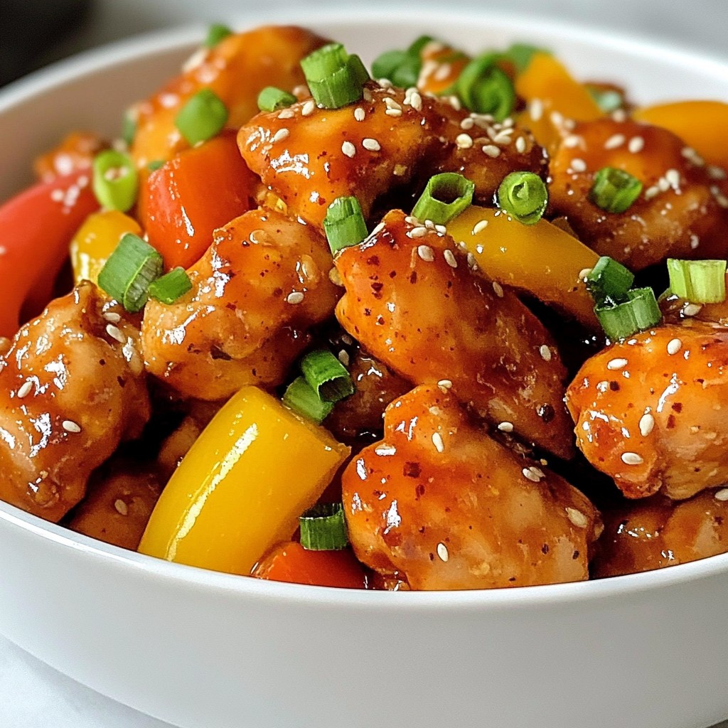 Spicy Orange Chicken Flavorful and Easy Recipe