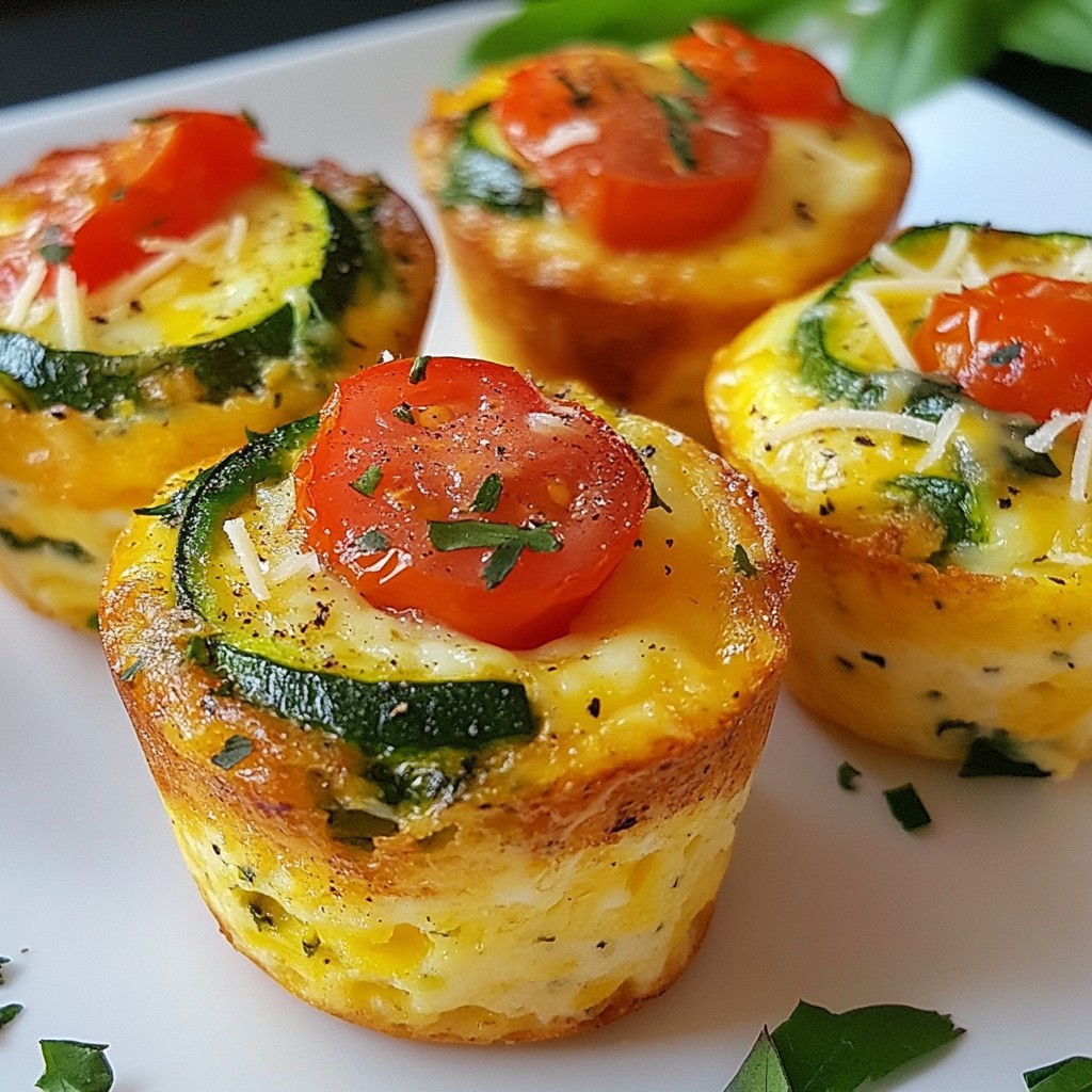 Veggie Packed Egg Muffins Healthy Breakfast Idea