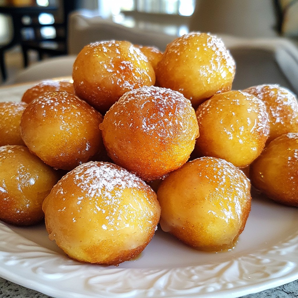 Maple Glazed Doughnut Holes Irresistible Sweet Treat
