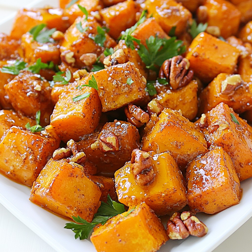 Maple Cinnamon Roasted Sweet Potatoes Flavor Boost