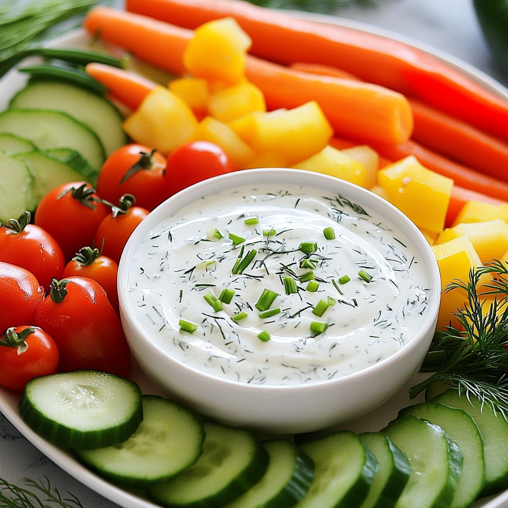 Greek Yogurt Ranch Dip Flavorful and Easy Recipe