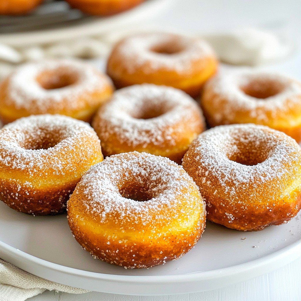 Spiced Apple Cider Donuts Irresistible Fall Treat