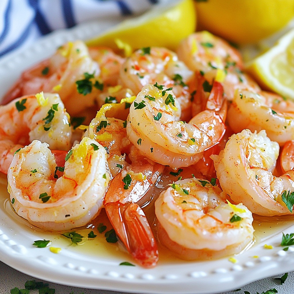 Lemon Garlic Roasted Shrimp Quick and Flavorful Dish