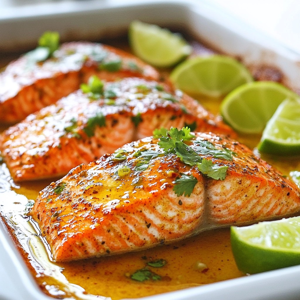 Chili Lime Baked Salmon Savory and Succulent Dish