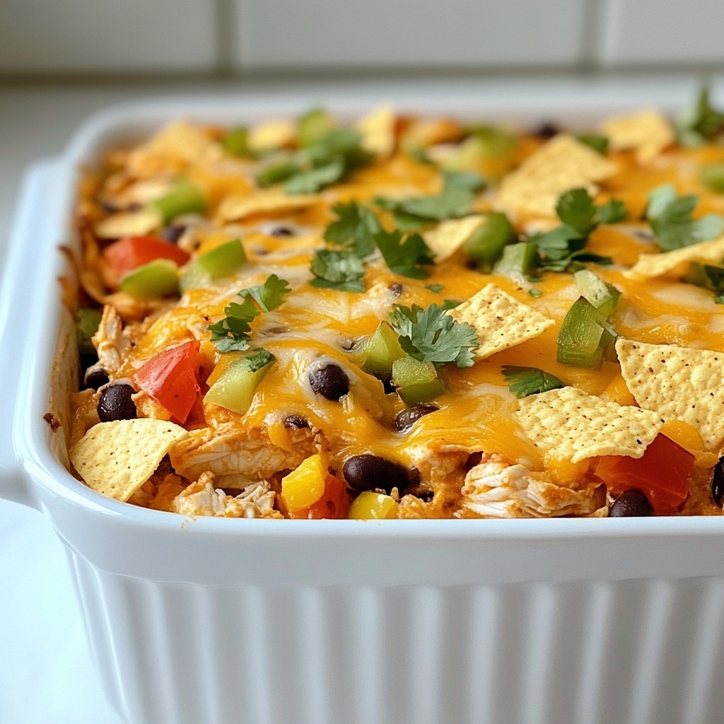 BBQ Ranch Chicken Casserole Easy Family Dinner