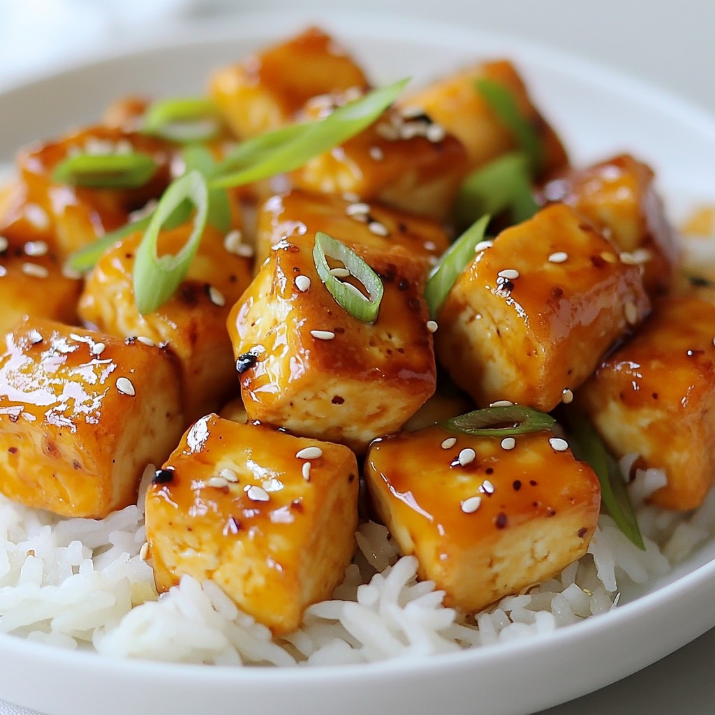 Crispy Honey Garlic Tofu Flavorful and Easy Recipe