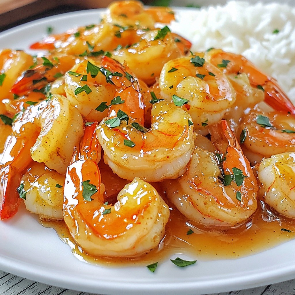 Honey Garlic Butter Shrimp Tasty Weeknight Meal