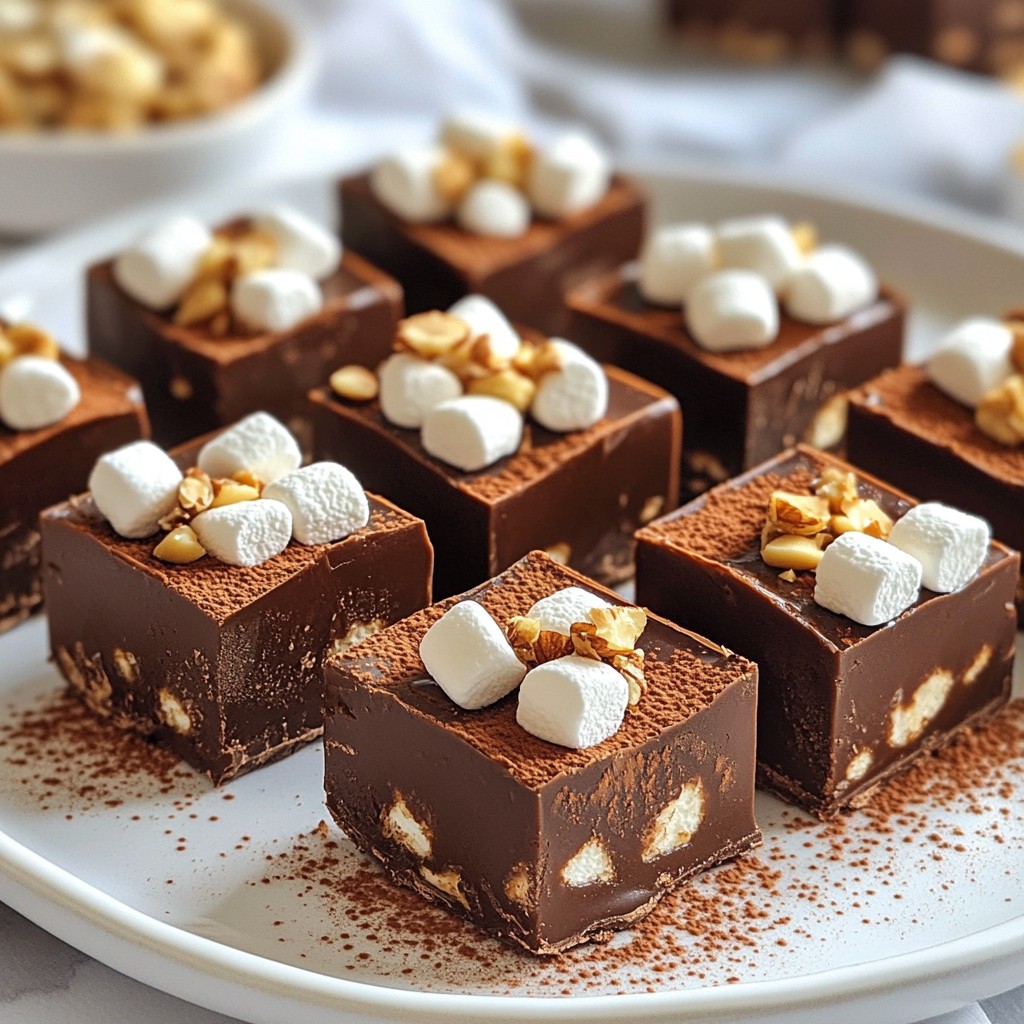 Marshmallow Chocolate Fudge Irresistible Delight Recipe