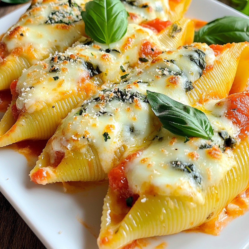 Spinach Ricotta Stuffed Shells Delicious and Simple Meal