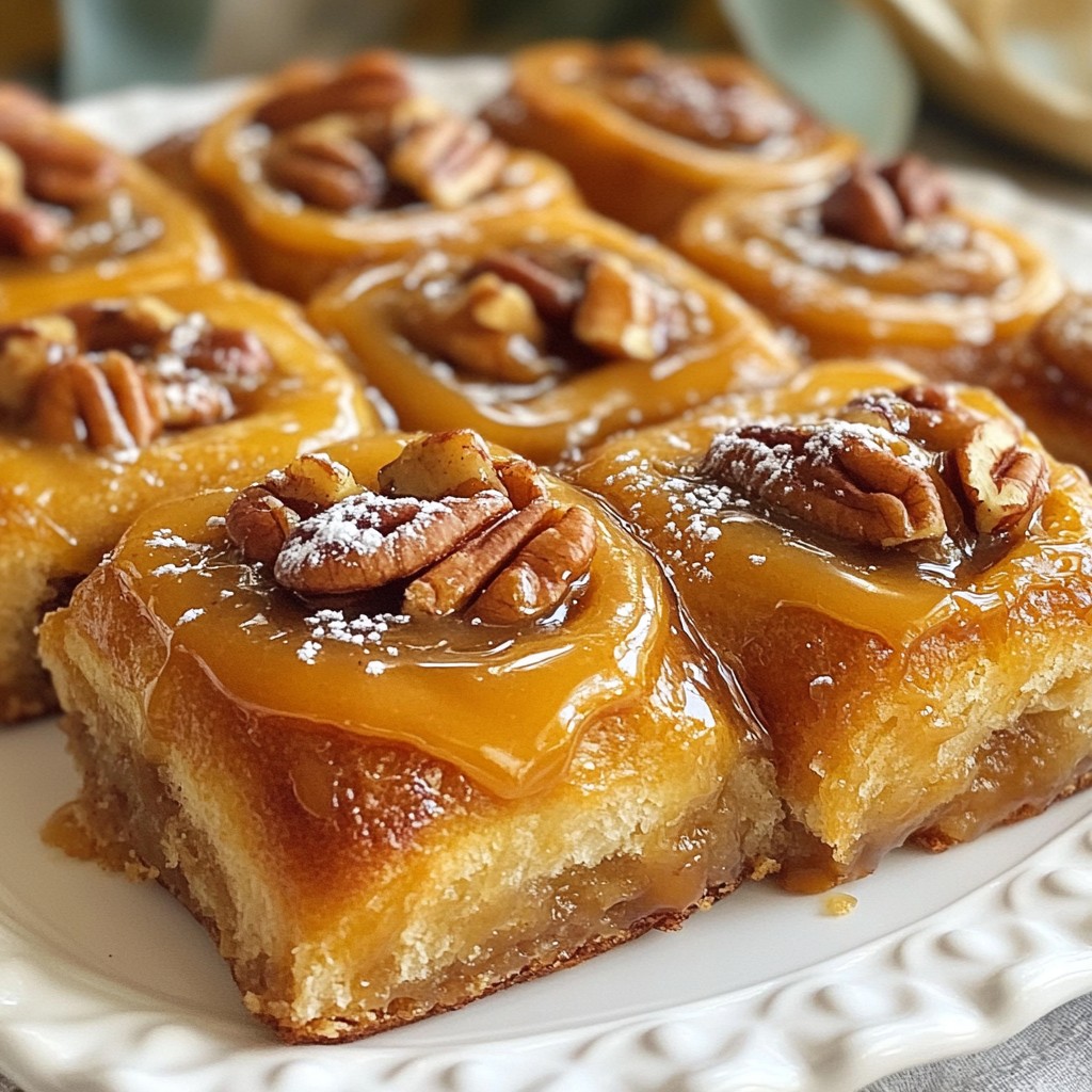 Caramel Pecan Sticky Buns Delightful and Warm Treat