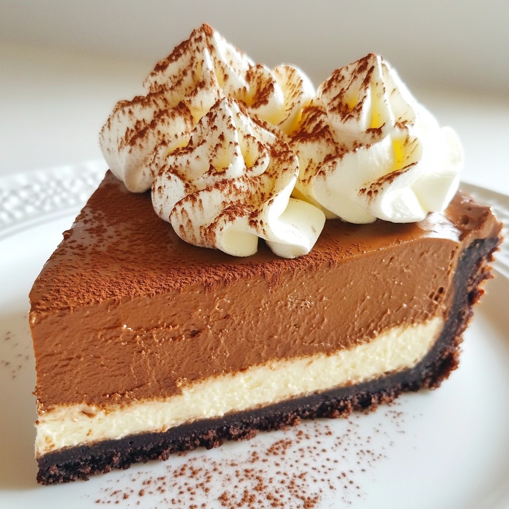 Chocolate Espresso Cheesecake Rich and Creamy Treat